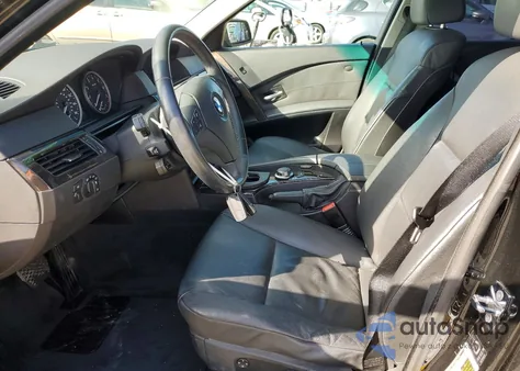 2006 BMW 530 I z USA, uszkodzony, nr VIN WBANE73566CM40896